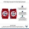 thumbnail image 3 of CTM Baby's Novelty Print Knee Pads by Wootie, 3 of 3