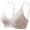 Pink, variant on Womens Bras No Underwire Full Support Soft Bras Breathable Adjustable Strap Bra for Everyday Sports Wear