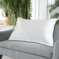 thumbnail image 4 of PYPESEEWY Warehouse Funda De Almohada De Seda Solid Color Faux Silk Pillowcase Silk No Zipper Envelope Pillow Pillow Cover White Pillow Cases Set of 4 Cotton, 4 of 7