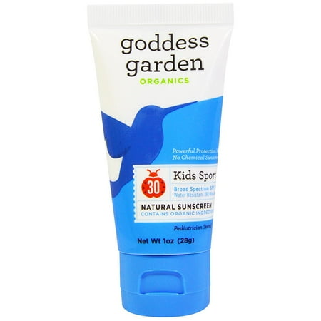 Goddess Garden Kids Sport SPF 30 Natural Sunscreen, Lotion, 1