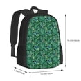 thumbnail image 3 of Daiia Monstera Leaves Backpack for Men and Women -Durable Backpack Large Capacity, Water-Resistant Bag with Adjustable Straps and Laptop Compartment, 3 of 9