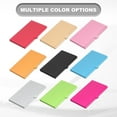 thumbnail image 4 of Business Card Holder, 5Pcs Aluminum Metal Card Case Card Holder, Orange, 4 of 6