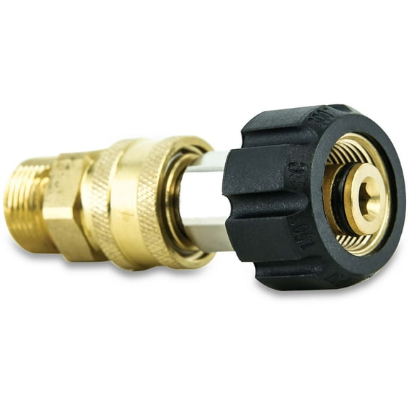 Hyper Tough 3/8" Quick Connect Conversion Kit for Electric and Gas Pressure Washers, Universal Design
