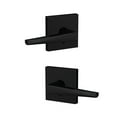 thumbnail image 4 of Schlage FC172ELR622COL Custom Eller Non-Turning Two-Sided Dummy Door Lever Set - Black, 4 of 7