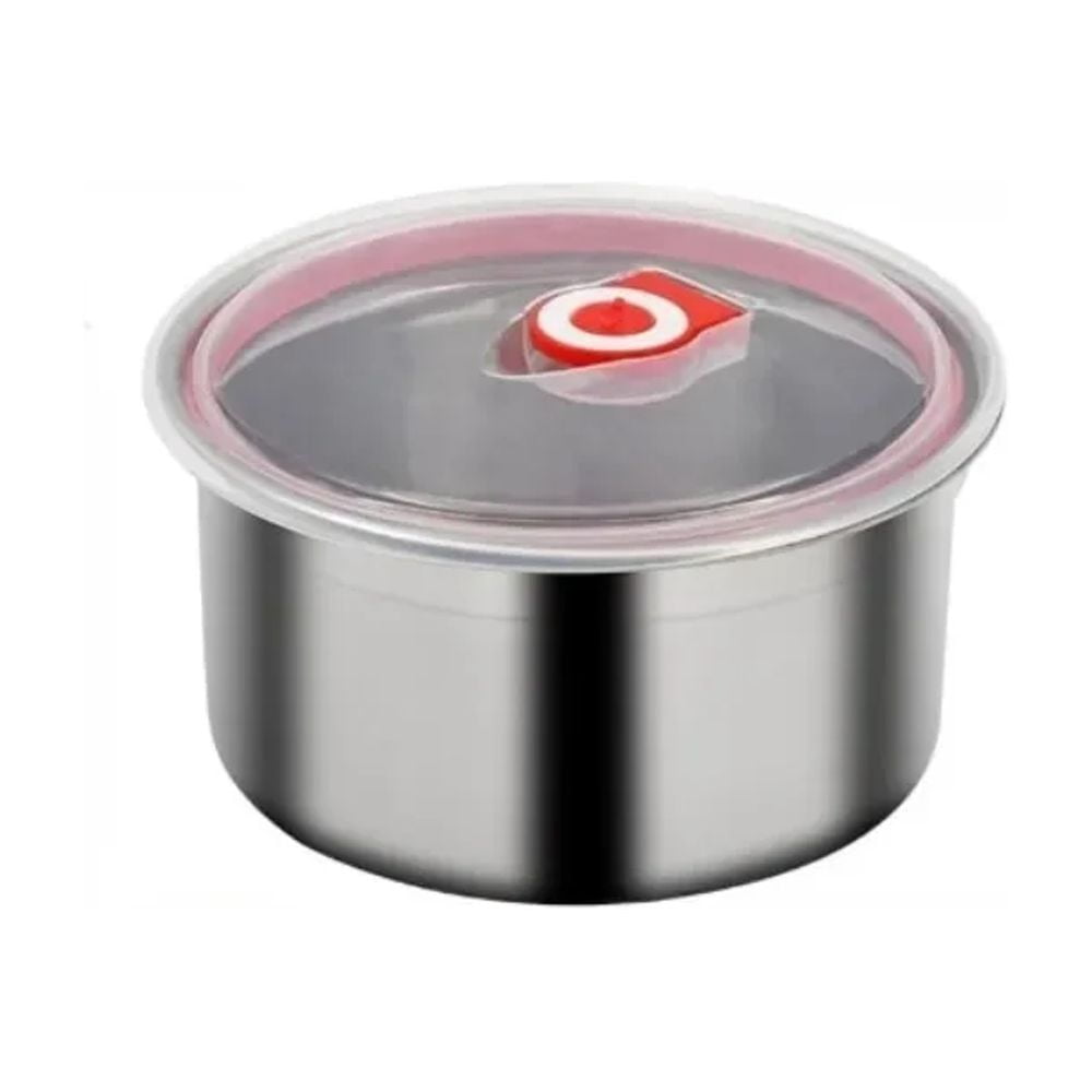 304 Stainless Steel Food Storage Container with Lid – Airtight Meal Prep Bento Box for Kitchen, Freezer and Oven Use