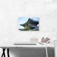thumbnail image 2 of ARTCANVAS Beautiful Rooftop in Beijing China Canvas Art Print - Size: 18" x 12" (0.75" Deep), 2 of 9