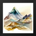 thumbnail image 2 of Maki 15x15 Black Modern Wood Framed Wall Art Titled - Gold Country Iii, 2 of 6