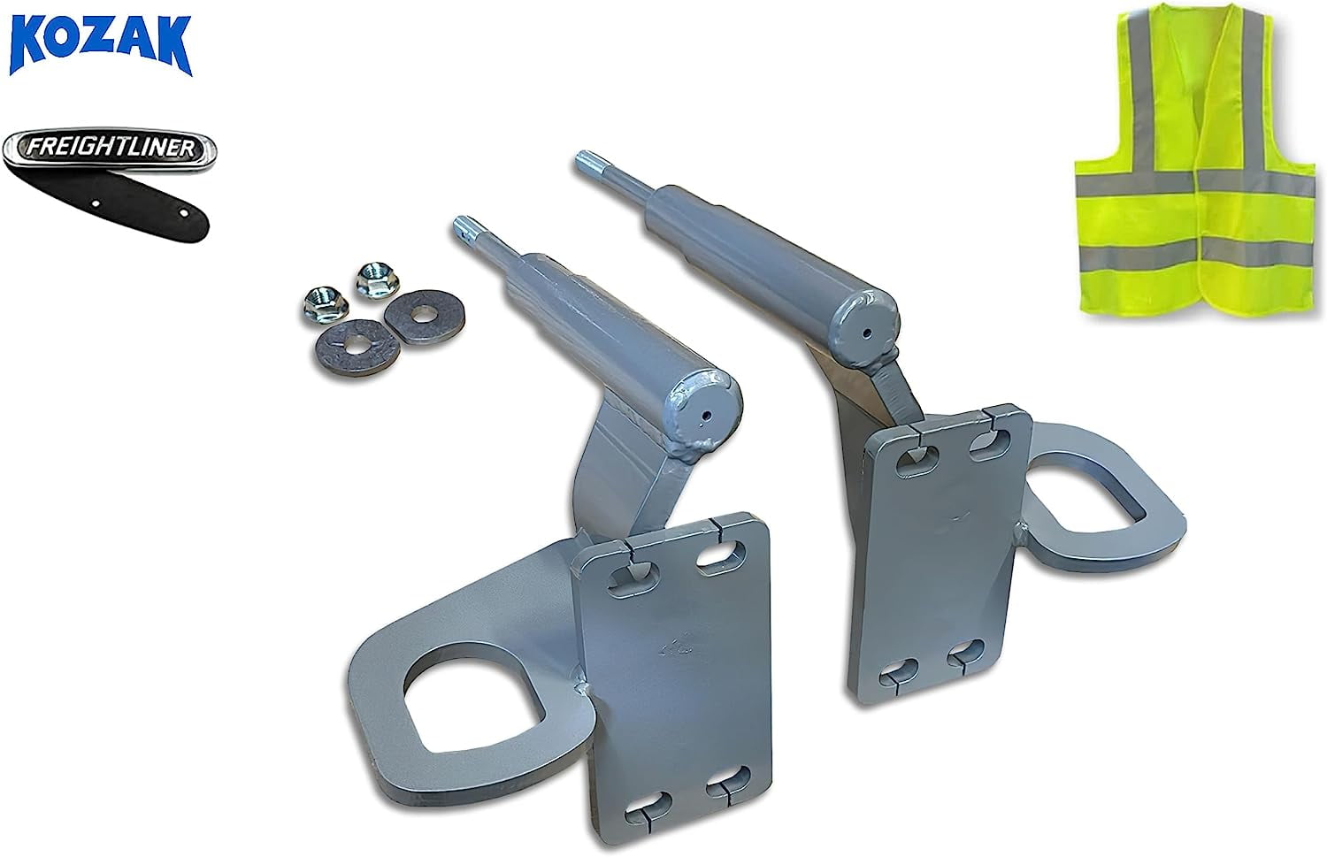 KOZAK Bumper Deer Moose Brush Guard Brackets Mounting Hardware Set compatible with EXGuard For