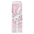 thumbnail image 4 of Wp6011992-cinnamoroll-easter-wallpapers Womens Comfy Pajama PJ Pants Lounge Pants Sleepwear Drawstring PJ Bottoms Pants, 4 of 7