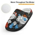 thumbnail image 4 of The Cuphead Show Slippers for Kids, Cute Soft Plush Anti-slip Fluffy Fuzzy House Slippers Warm Soft Plush Non-Slip Indoor Outdoor Slip-on Shoes for Boys Girls, 4 of 7