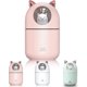 thumbnail image 1 of Humidificador mini para gatos con vapor frío y modo de vapor ajustable y luz nocturna (rosa), 1 of 5