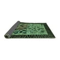 thumbnail image 2 of Ahgly Company Indoor Rectangle Animal Turquoise Blue Modern Area Rugs, 2' x 5', 2 of 4