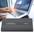 thumbnail image 1 of SSD Enclosure, 480Mbps  Choice SSD Hard Disk Box External Data Storage  for Data Storage Blue,Black,Red,Silver, 1 of 7