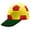 C, variant on Football Fans Hat Soccer Brazil Peaked Hat 5559cm Circumference Breathable Football Competition Cheer Cap for Game Day Event