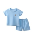 thumbnail image 2 of Antinious Toddler Boys Girls Pullover Short Sleeved Tops and Shorts Outfits, 2 of 3