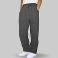 thumbnail image 2 of KPOPLK Men's Cotton Yoga Sweatpants Athletic Lounge Pants Open Bottom Casual Jersey Pants for Men with Pockets(XXL,b10-Dark Gray), 2 of 6