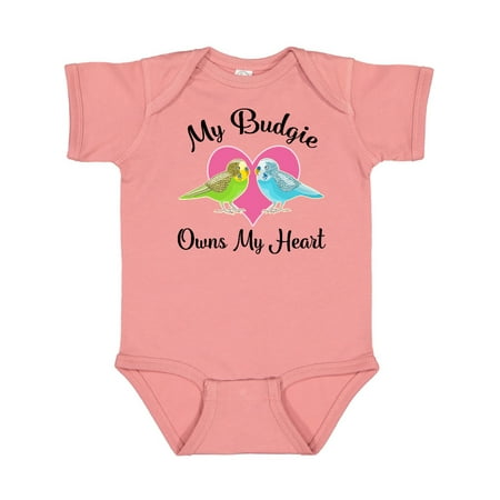 

Inktastic Budgie Parakeet Budgerigar Pet Gift Baby Girl Bodysuit