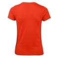thumbnail image 2 of B&C - Camiseta #E150 para mujer (Rojo intenso), 2 of 2