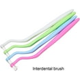 thumbnail image 5 of Toothbrush Tufted Brush, 4pcs Orthodontic Brace Cleaning Brush Professional Soft Head Stain Removal Interdental Brush for Detail Cleaning, 5 of 5