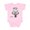 AD-Pink, variant on Metal Face Boys or Girls Baby Bodysuit