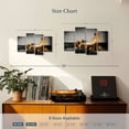 thumbnail image 3 of Elephant Stock Vintage Skates Pop Wall Art - Horizontal Multi Panel Canvas - Living Room Wall Decor - Hobbies And Lifestyle Multi Panel - Beige And Black Decor - 24" x 14", 3 of 4
