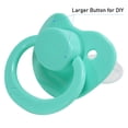 thumbnail image 2 of CutiePlusU Adult Sized Pacifier Dummy for Adult Babies-Large Shield LightGreen, 2 of 6