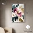 thumbnail image 5 of Faded Flora Grace Canvas Luxury Floral Art by Art Remedy, Black Frame, 30" x 45", 5 of 7