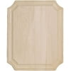 Walnut Hollow Basswood French Corner Wide Edge Plaque 8 x 10