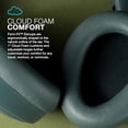 thumbnail image 4 of JLab JBuds Lux ANC Wireless Headphones, Sage, Hybrid Active Noise Cancelling, Customizable Sound, Spatial Audio Compatible, Premium Over-Ear Bluetooth Headset, 4 of 5