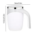 thumbnail image 3 of Ranliy Self Stirring Coffee Mug, Rechargeable Automatic Mixing Coffee Mug with Stir Bar, Auto Stainless Steel Mixer Cup for Coffee Milk Cocoa, Office Travel, Christmas Gift, 3 of 5