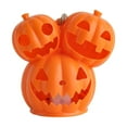thumbnail image 2 of Pumpkin Decoration, Jack-O-Lantern, 3-Head Halloween Lantern with LED Lights Decorative Pumpkin for Front Porch, Table Centerpiece, Indoor Halloween Party Decoration, 2 of 5