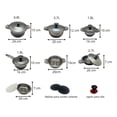 thumbnail image 2 of Batería de Cocina de Acero Inoxidable 16 Pzs. Royal Exclusive Line 0.5mm, 2 of 3