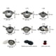 thumbnail image 2 of Batería de Cocina de Acero Inoxidable 16 Pzs. Royal Exclusive Line 0.5mm, 2 of 3