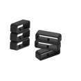 thumbnail image 1 of 6 Pcs Band Keeper Compatible Con Approach S10/S20/S60/S5/S6 / Forerunner 45 Anillos De Sujeción De Silicona Conector Lazo De Seguridad Band Keeper Safe Rings Compatible Con Garmin Approach S10 / S20 (, 1 of 3