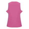 thumbnail image 5 of Aoiroe Women's Ribbed Knit Tank Tops,Spring Outfits 2026 Slim Fitted Racerback Shirts Casual Layering Basic Tanks Top Athletic Running Tank Tops for Women Pink M, 5 of 5