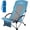 28.2 x 23.5 x 32.3"-Blue, variant on Garvee Low Back Folding Beach Chair, 24.8 x 22.9 x 26.4", Cup Holder& Storage Pocket, Blue