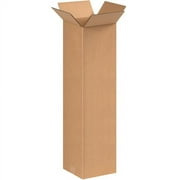 Box Partners Tall Corrugated Bxs,8x8x30,Kraft,25/BDL - BXP 8830