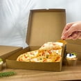 thumbnail image 3 of Cajas para Pizza MUMULULU de Papel Kraft 30x30x5 cm 8 unidades, 3 of 7