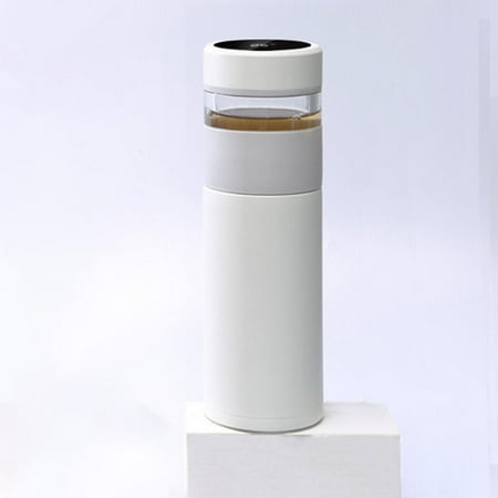 

Thermos cup intelligent tea separation cup 400ml tea cup water cup PC300 tea cup long lasting insulation
