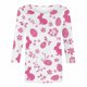 thumbnail image 2 of TaTaai Women Easter Themed Print 3/4 Sleeve Crew Neck T-Shirt Casual Pullover Top Ladies Spring Outdoor Gathering Wear Soft Breathable Non-See-Through No Fading Stylish Top Gift, 2 of 5