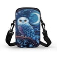 thumbnail image 2 of HELLHERO Sea Turtle and Starfish Design Crossbody Sling Bags with Zipper Underarm Shoulder Bag Vintage Polyester, 2 of 7