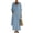 Blue, variant on Women's 2 Piece Sweater Set Knit Bodycon Maxi Dress Open Front Duster Long Cardigan Sets Cozy Lounge Outfits with Open Front Cardigan and Side Pockets Deep Red L