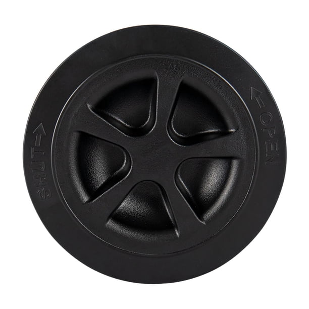 Cubierta de escotilla de acceso de inspección de cubierta Durable PP impermeable para yate de barco B Negro 4 pulgadas Zulema Cubierta de escotilla de cubierta