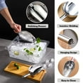 thumbnail image 4 of Food Metal Shovel Food Scoops Ice Utility Scoop Ice Cream Candy Ice Cube Maker for Freezer Stainless Scoop Ice Shovel Mini Ice Machine Kitchen Ice Scooper Sugar Scoop, 4 of 6