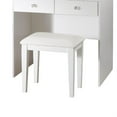 thumbnail image 4 of Hudi Makeup Vanity and Stool Set- 10 Lights- USB Power Outlet- White, 4 of 6