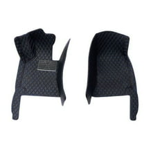 leadwolf 2Pcs Front Automotive Floor Mats Fit for Buick Encore 2020-2022 PU Leather Auto Liners All Weather Anti-Slip Automotive Floor Mats Black Blue