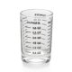 thumbnail image 1 of Taza medidora de vaso de chupito, 3 onzas/90ml, vaso de vidrio expreso pesado líquido, línea negra, 1 of 3