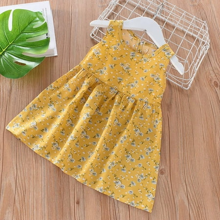 

Summer Toddler Baby Girls Sleeveless Dress Tank Dress Children s Clothing