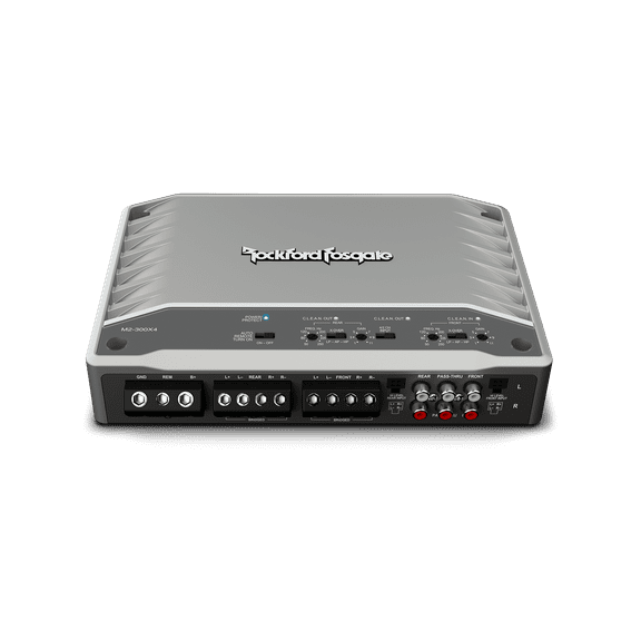 Rockford Fosgate M2-300X4 Marine 300-Watt 4-Channel Amplifier