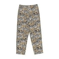 thumbnail image 4 of Xecao Zebra Women's Straight Lounge Pajama Pants: The Epitome of Relaxed Sleepwear, 4 of 9